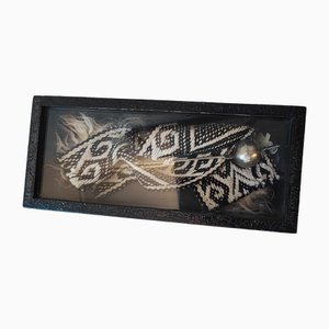 Caja Art Déco para hacer tejidos Kilim, años 30
