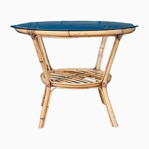Vintage Rattan Coffee Table, 1960s