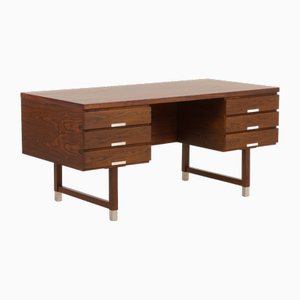 Danish Rosewood Model EP 401 Desk by Eigil Petersens for Møbelfabrik, 1970s
