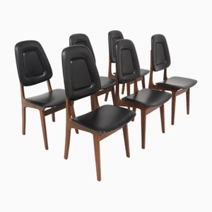 Skai Beistellstühle von Brødrene Sørheim, Norwegen, 1960er, 6er Set