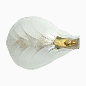 Wandlampe aus Muranoglas, 1960er