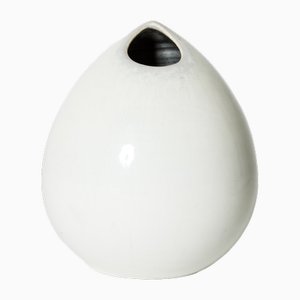 Vaso Gnurgla modernista in gres di Stig Lindberg per Gustavsberg, 1956