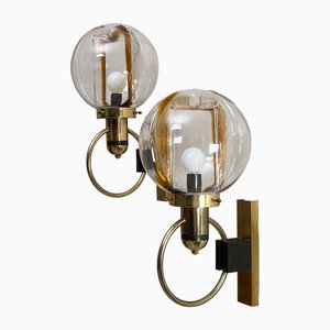 Vintage Street Lamp Sconces, 1970s, Set of 2