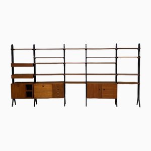 Système d'Étagères Mural Vintage Scandinave, 1960s