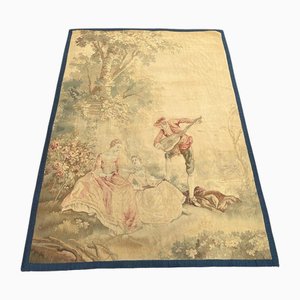 Antique French Aubusson Tapestry, 1890s