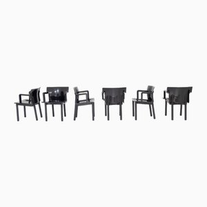 Armchairs Mod 4873 by Anna Castelli Ferrieri for Kartell, 1980s, Set of 6