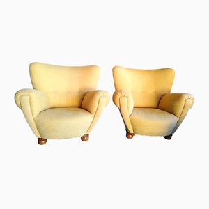 Sessel, Tschechoslowakei, 1960er, 2er Set