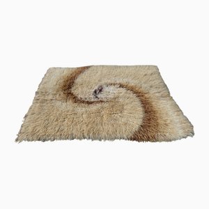 Optical Long-Pile Rug in Pure Wool, Italy, 1960s