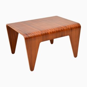 Vintage Laminated Plywood Side Table attributed to Marcel Breuer for Isokon, 1950s
