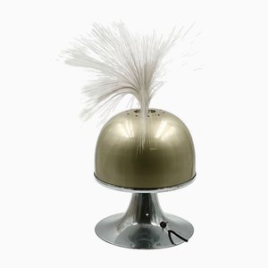 Vintage Ambient Tischlampe aus Metall mit drehbarer Farbscheibe, 1960er