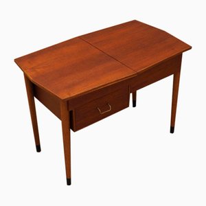 Danish Teak Sewing Table, 1960s