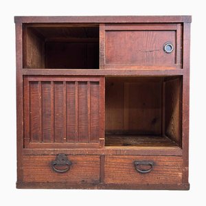 Mueble de almacenamiento japonés de época Meiji, década de 1890