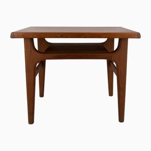 Tavolino da caffè Mid-Century in teak di Niels Bach per Niels Bach Møbelfabrik, Danimarca, anni '60