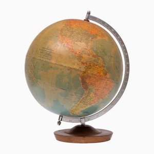 Raths Political Earth Globe, Germany, 1950s