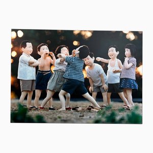 Michiko Ishii & Hajime Inoue, Children of the Showa Era Exhibition Image, 2005, Photograph