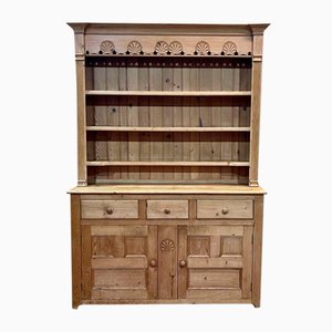 Vintage English Fir Dresser, 1950s