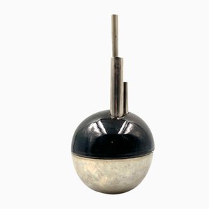 Kugelförmige Vintage Keramikvase von Mario Bertozzi, 1970er