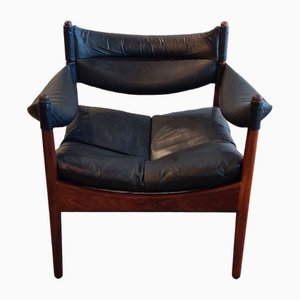 Silla Modus de palisandro de Kristian Vedel de Søren Willadsen Møbelfabrik, años 60