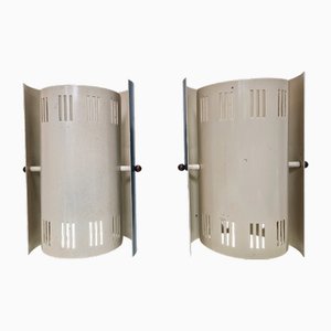 Louis Kalff zugeschriebene Nx45 Wandlampen für Philips, 1960er, 2er Set