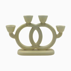 Mod. 1278 Ceramic Candleholder by Guido Andlovitz for Sci Laveno, 1935