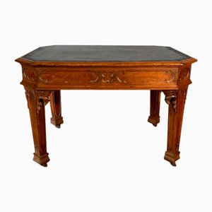 Gothic Oak Dining Table