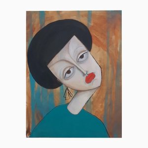 Sam Millington, Vivien, Années 2000, Huile sur Toile