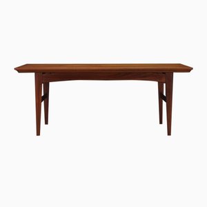 Dänische Vintage Teak Bank, 1970er