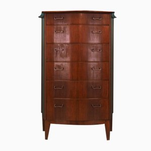 Danish Mahogany Chest of Drawers from Øm Mobelfabrik, 1960s