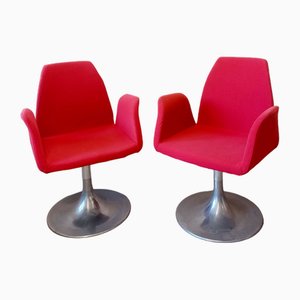 Chaises Pivotantes Mid-Century Style Space Age, Italie, 1960s, Set de 5