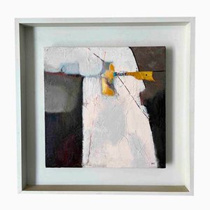 Hilary Turnbull, Composition Abstraite, Technique Mixte, 2000s