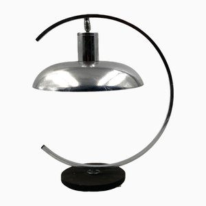 Verchromte Mid-Century Tischlampe, 1970er