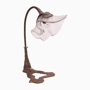 Lampe de Bureau Brutaliste par Lothar Klute, Allemagne, 1984