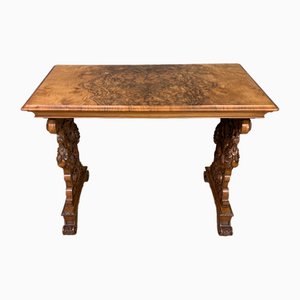 Victorian Table in Burr Walnut, 1865
