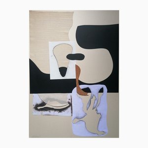 Stefano Mazzolini, Sist, 2023, Collage sur Papier