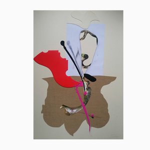 Stefano Mazzolini, Specu, 2023, Collage on Paper