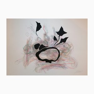 Stefano Mazzolini, Vanero, 2023, Pastel & Collage sur Papier