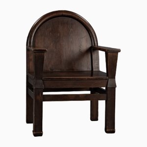 Armchair with Soul in Pinewood, 1940s