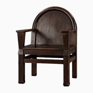 Armchair with Soul in Pinewood, 1940s