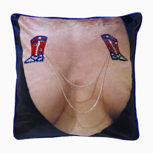 Daisy Roots Cushion after Mary McCartney by Henzel Studio