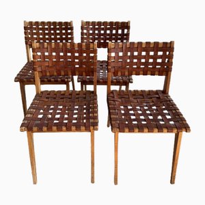 Sedie da pranzo Mid-Century di Jens Risom, set di 4