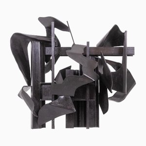 Jean Campa, Scultura patinata, 1995, Metallo