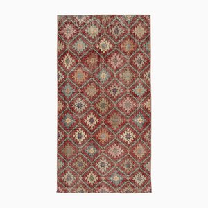 Türkischer handgeknüpfter Boho Teppich