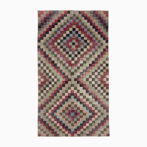 Türkischer handgeknüpfter Boho Teppich