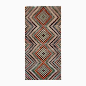 Türkischer handgeknüpfter Boho Teppich