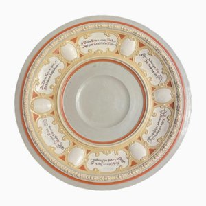 Early 20th Century Ceramic Plate from Villeroy & Boch, Mettlach
