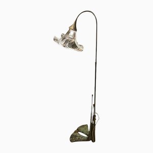 Bronze Floor Lamp attributed to Lothar Klute, 1996