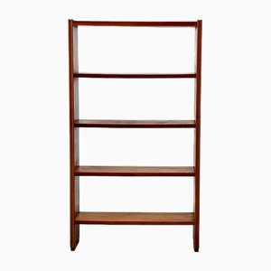 Italian Wooden Bookcase, 1970s