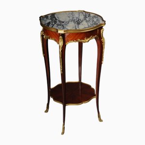 20th Century French Beech Salon Side Table in the style of F. Linke