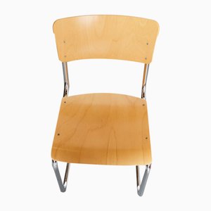 Sillas S43 de Mart Stam para Thonet, años 80. Juego de 4