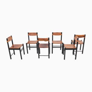 Italienische Vintage Ibisco Stühle, 1960er, 6er Set